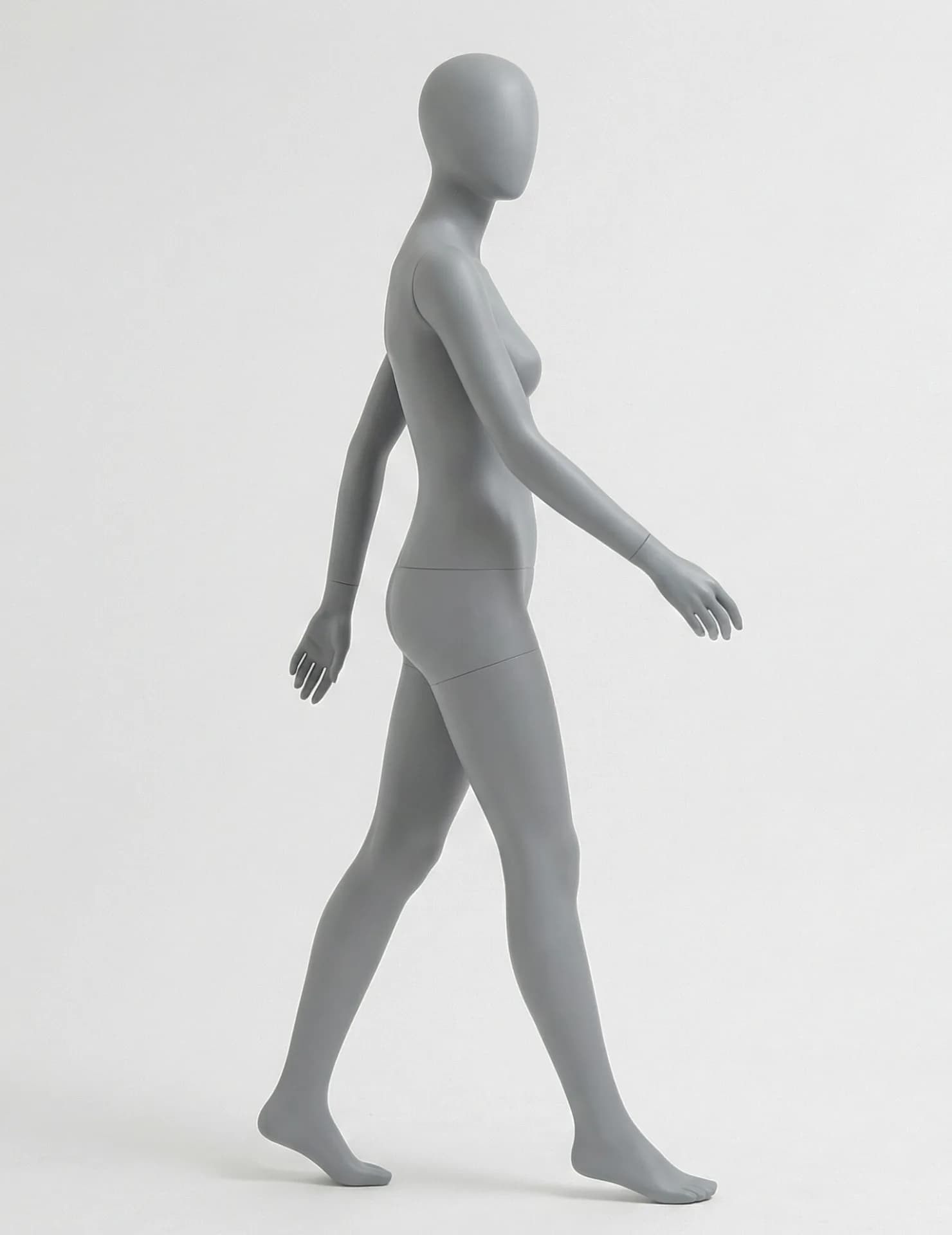 Standing side
